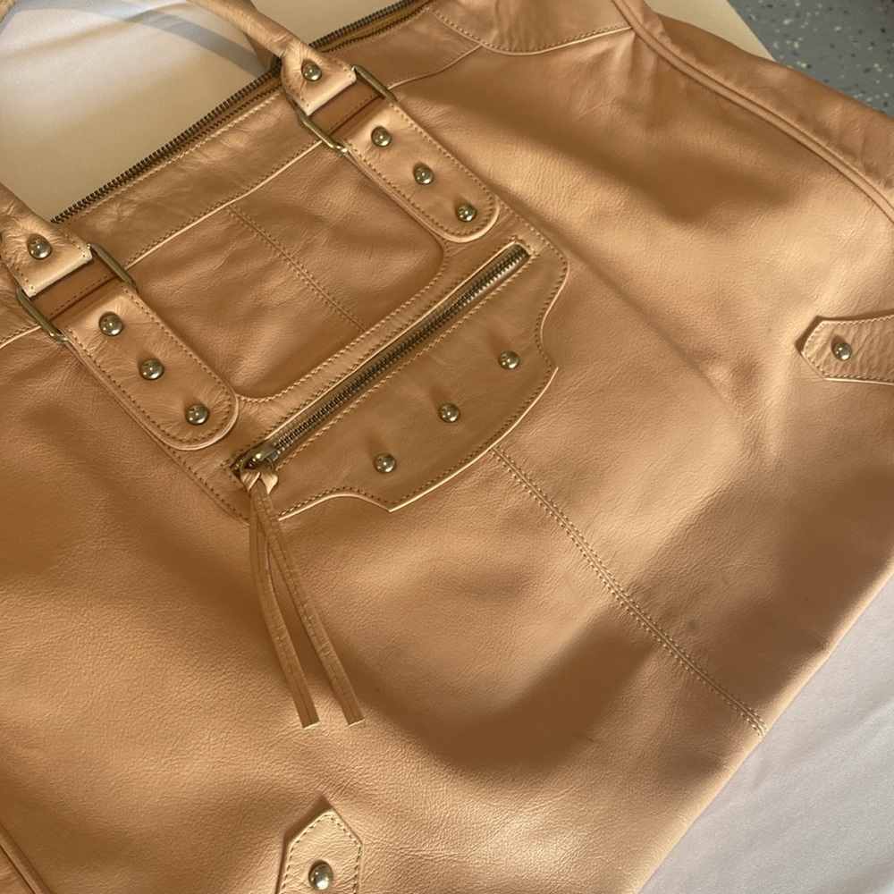Leather Weekender Bag - Picture 2 of 11